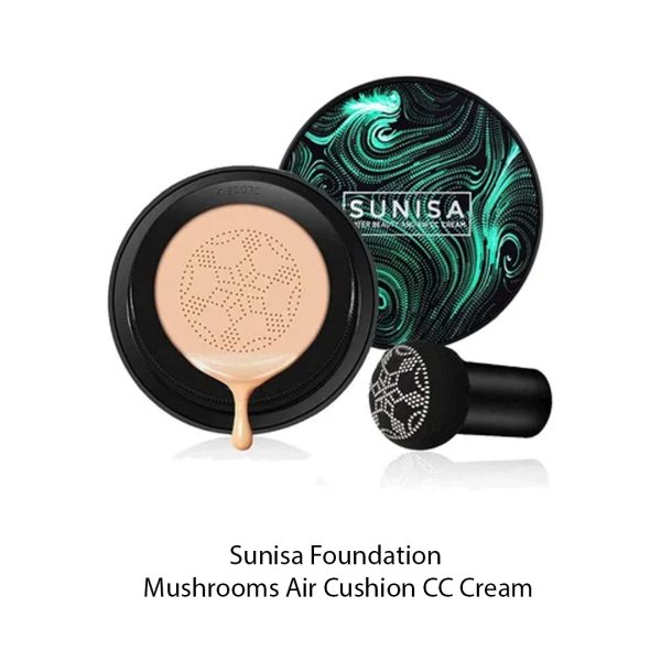 Sunisa Foundation Mushrooms Air Cushion CC Cream - 20 gm - Image 3